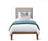 Calla Beds in Walnut/Stone